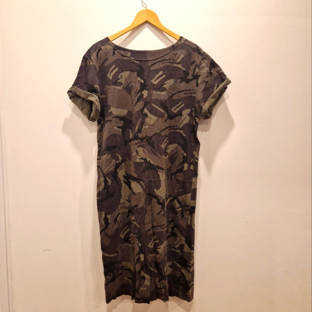 Gstar RAW dress, army, street wear, size M, oversized fit